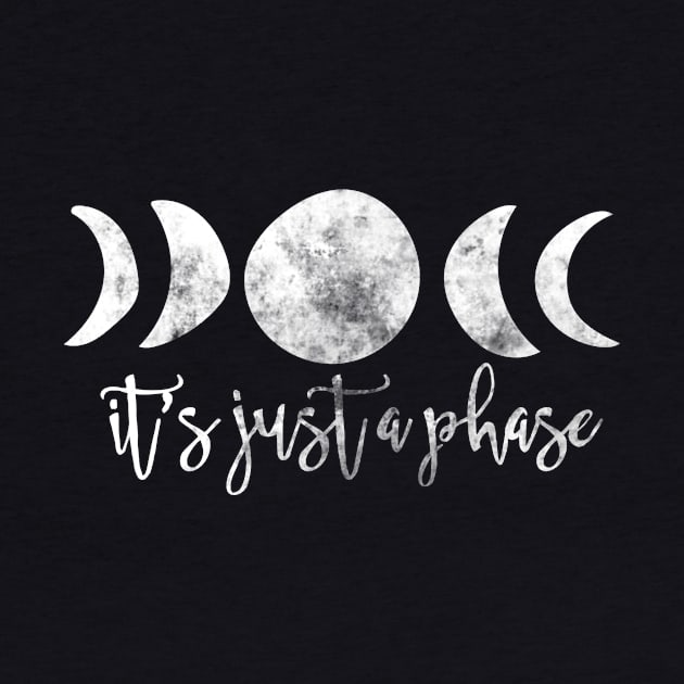 It's just a phase moon phases by bubbsnugg